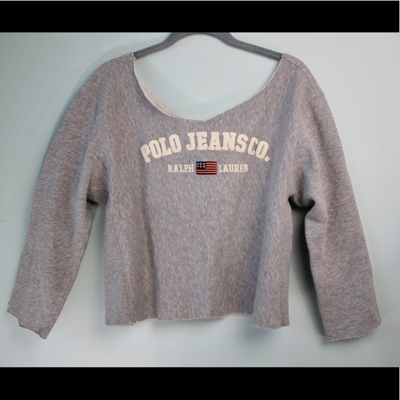 Polo Ralph Lauren Tops - SOLD Ralph Lauren Jeans | Cropped Sweatshirt